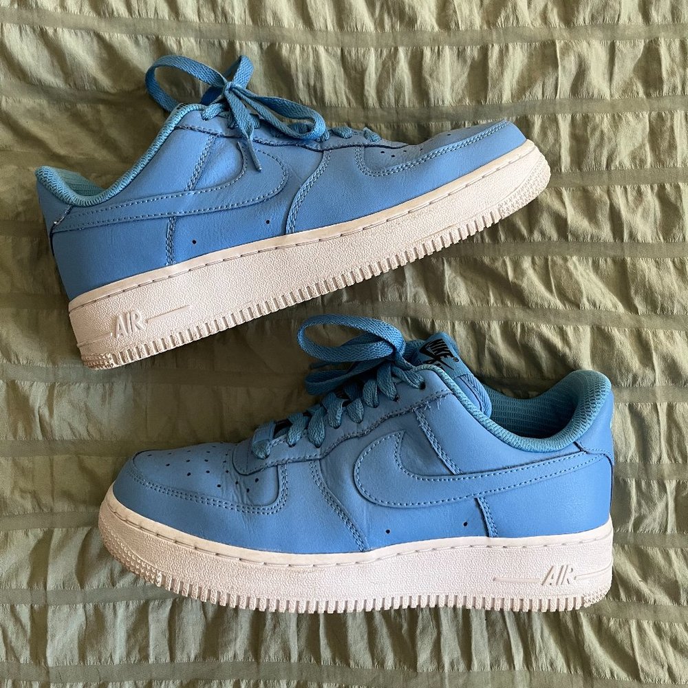 Nike Custom Blue Air Forces